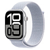 Apple Watch S10 46mm Silver Sport Loop Blue Cloud, Для других стран AW10-50